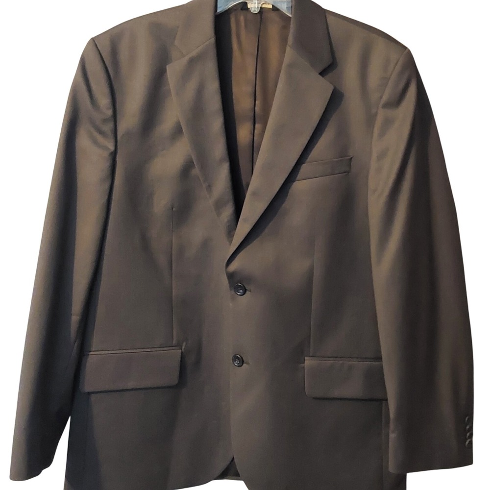 Banana Republic Men's Brown Jacket 100% Wool‎ Sport Coat Blazer 42R